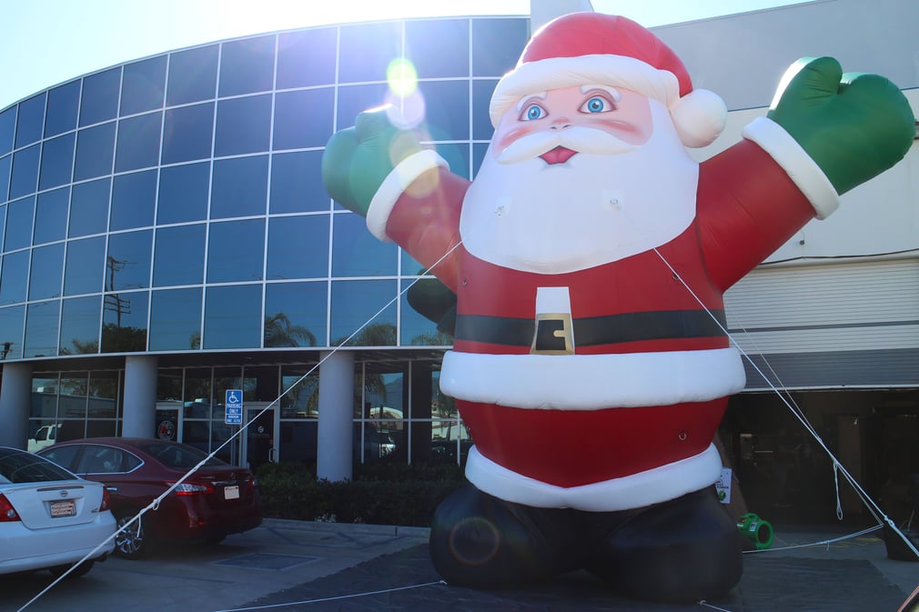 Huge Inflatable Santa
