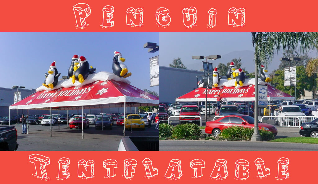 penguin-tentflatable
