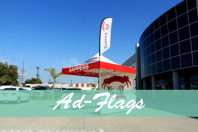 Advertising-flags