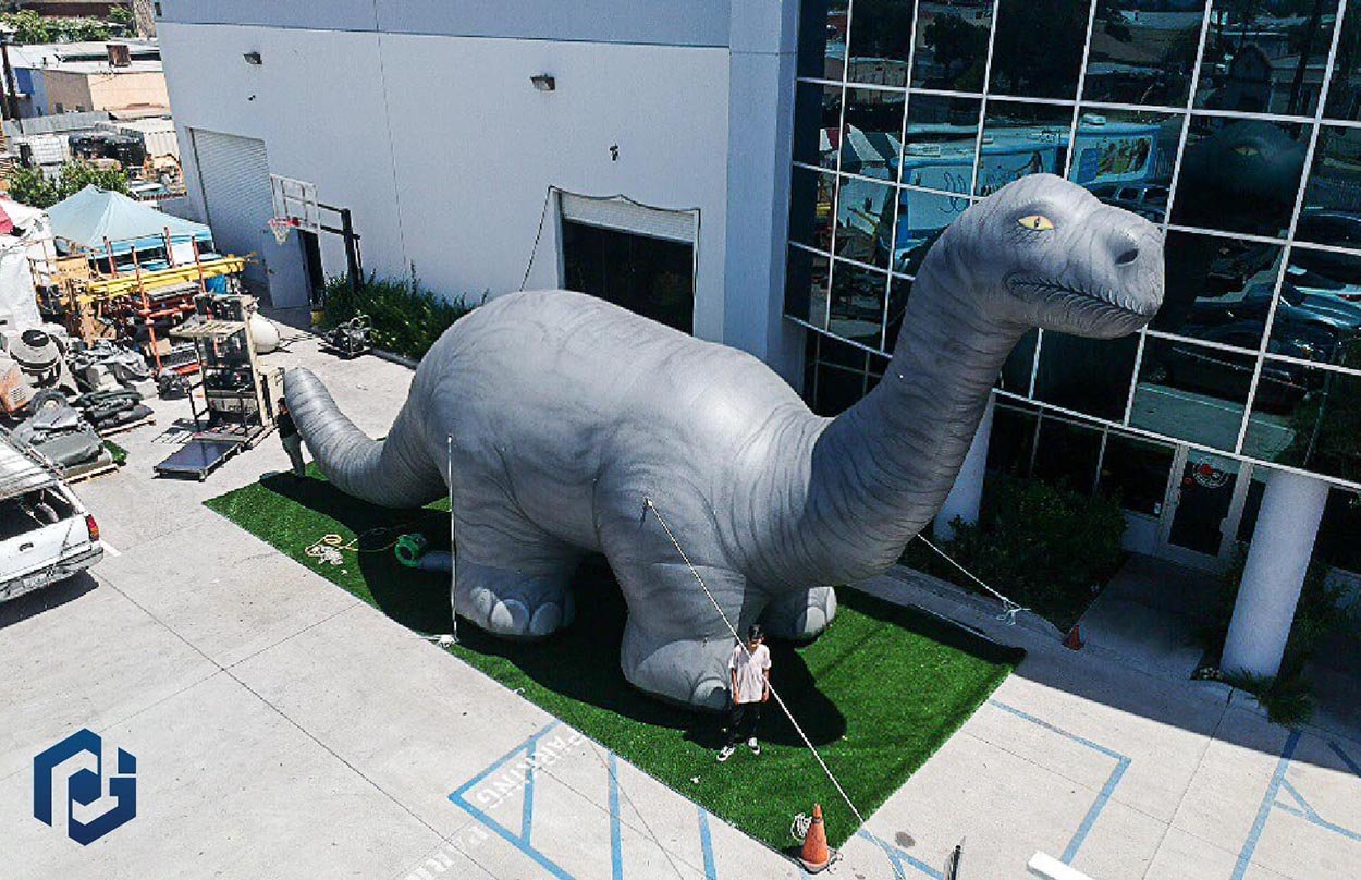 Inflatable-Brontosaurus