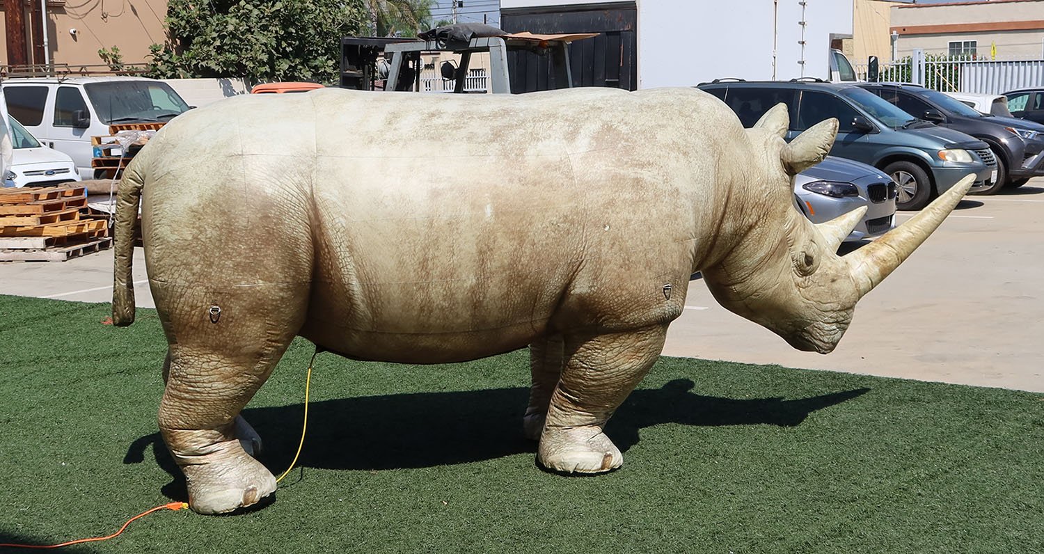 Realistic Inflatable Rhino