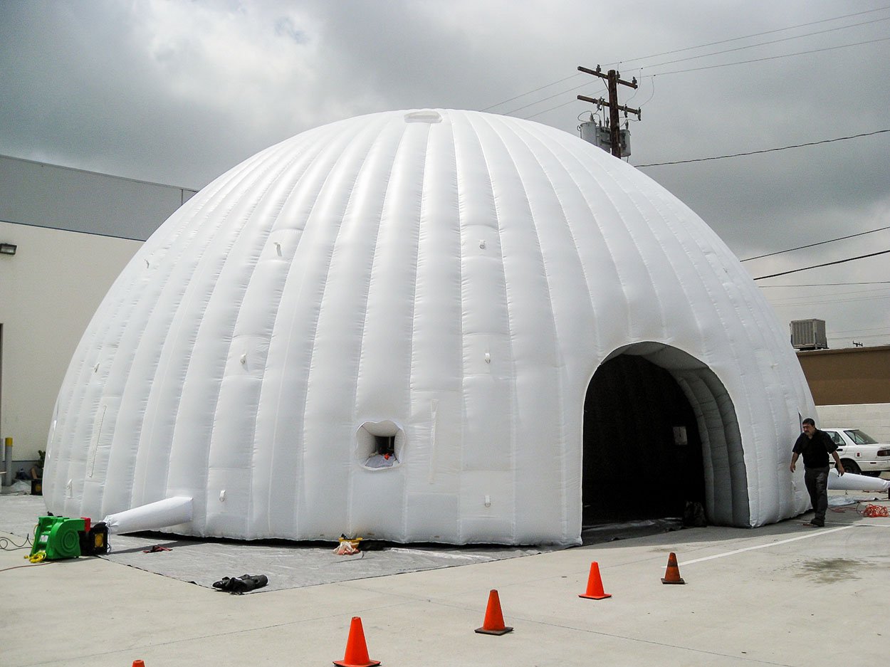 inflatable air domes