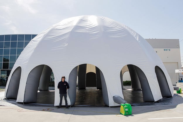 custom inflatable dome