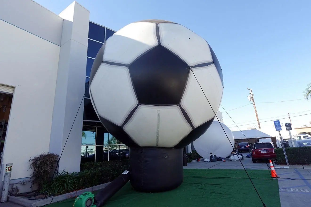 25 foot inflatable soccer ball